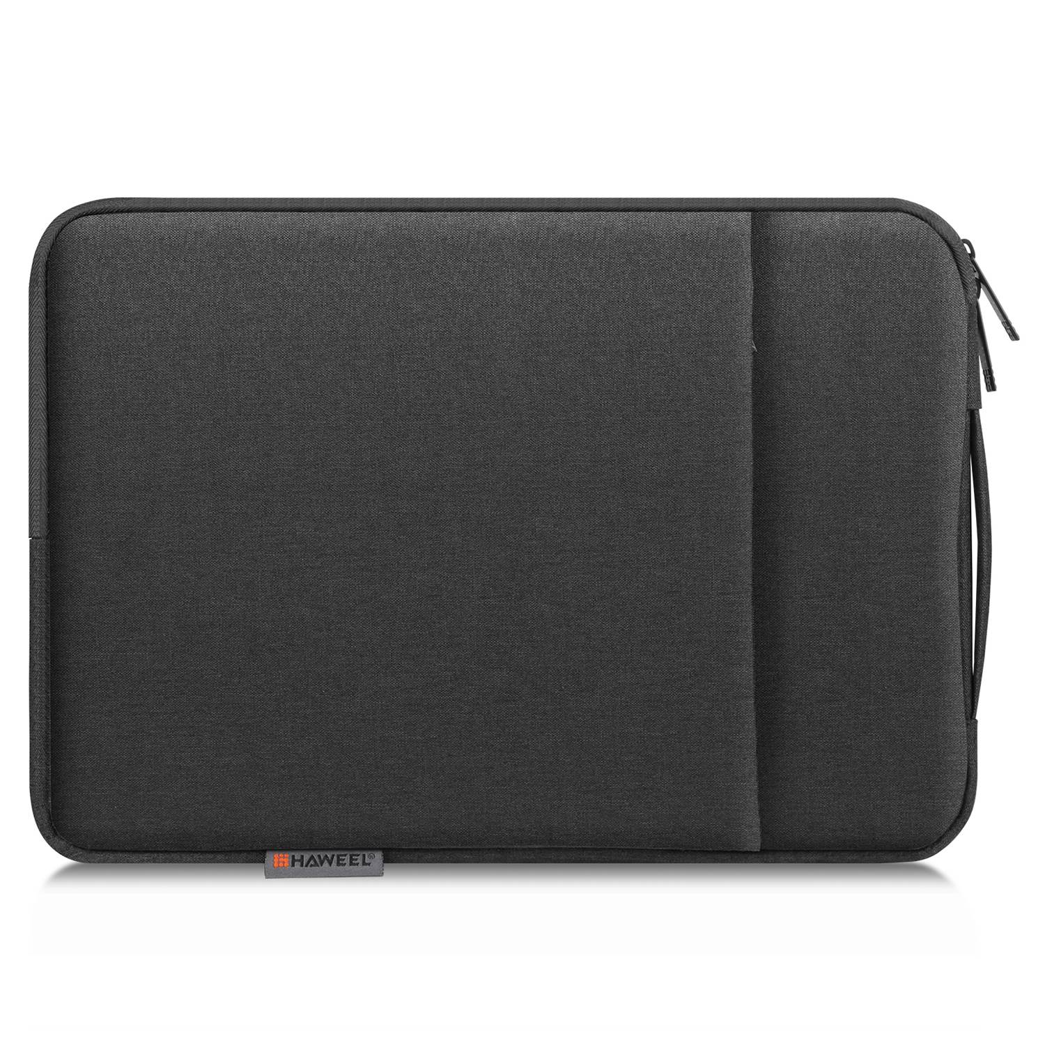 Haweel HWL7020 For 14-15 inch MacBook Pro 14 inch (2021) / 15 inch (2013) / (2016) Scratch Resistant Carrying Case Portable Sleeve Bag with Handle - Black Haweel HWL7020 For 14-15 inch MacBook Pro 14 inch (2021) / 15 inch (2013) / (2016) Scratch Resistant Carrying Case Portable Sleeve Bag with Handle - Black